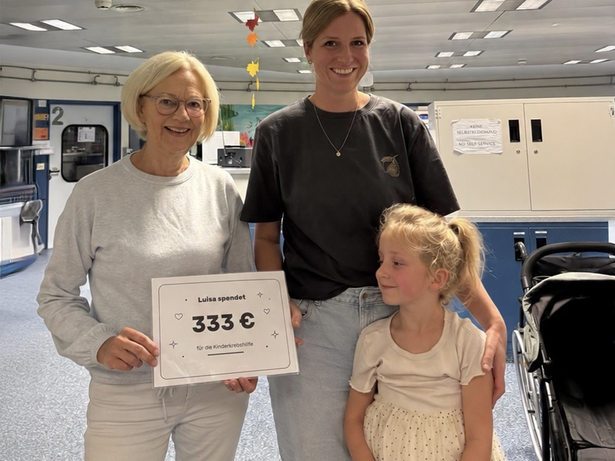 Foto (v. l.): Anette Blomberg, Anna-Lena Abbenhaus, Luisa